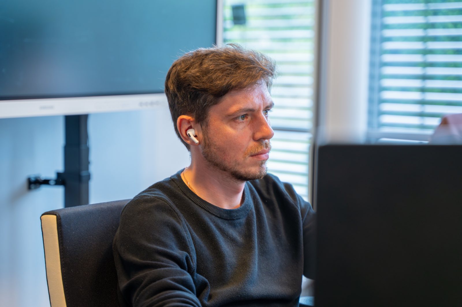 Webentwicklung am Bildschirm bei digitalbynature