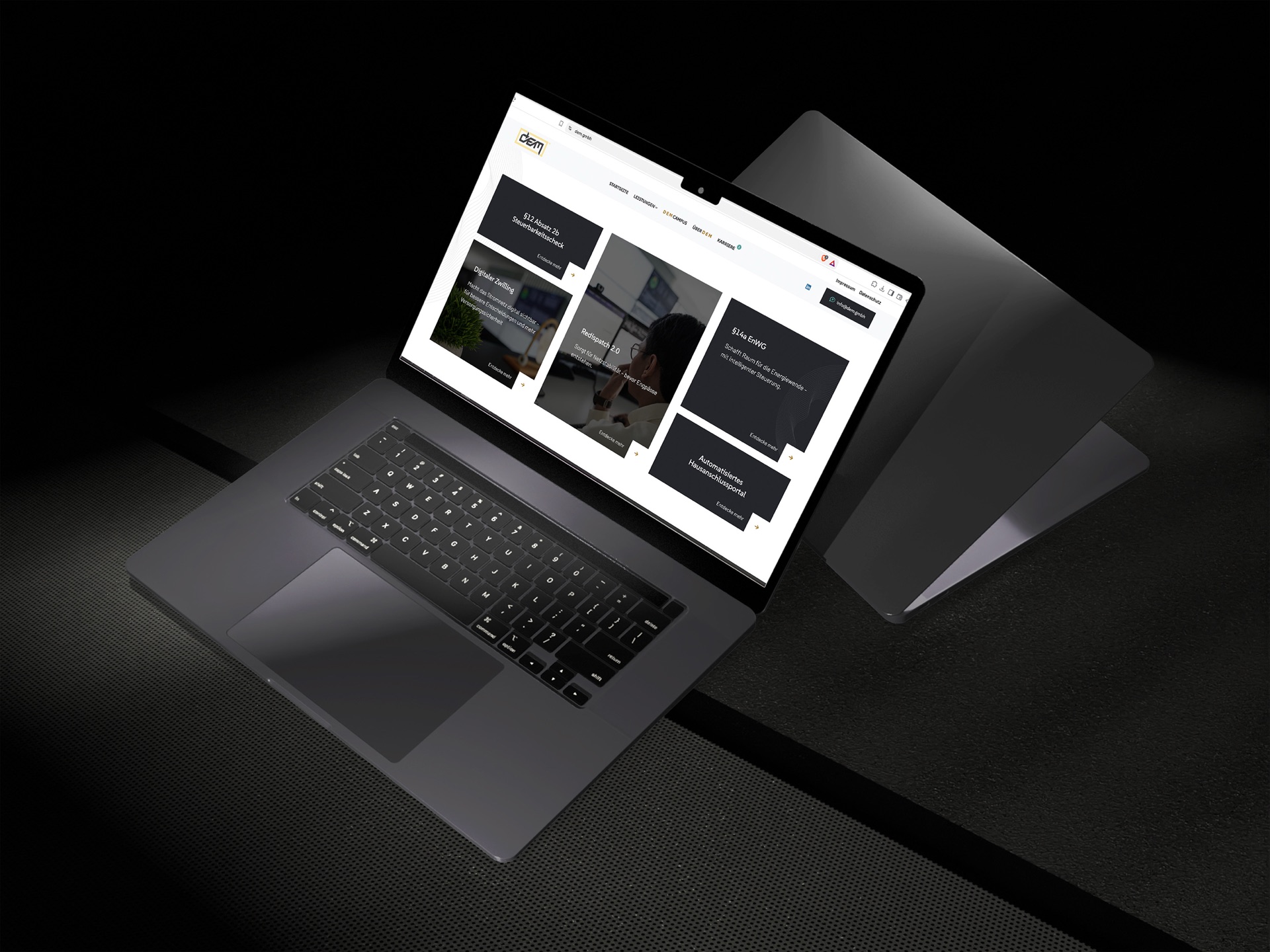DEM — Website, Case-Study von digitalbynature