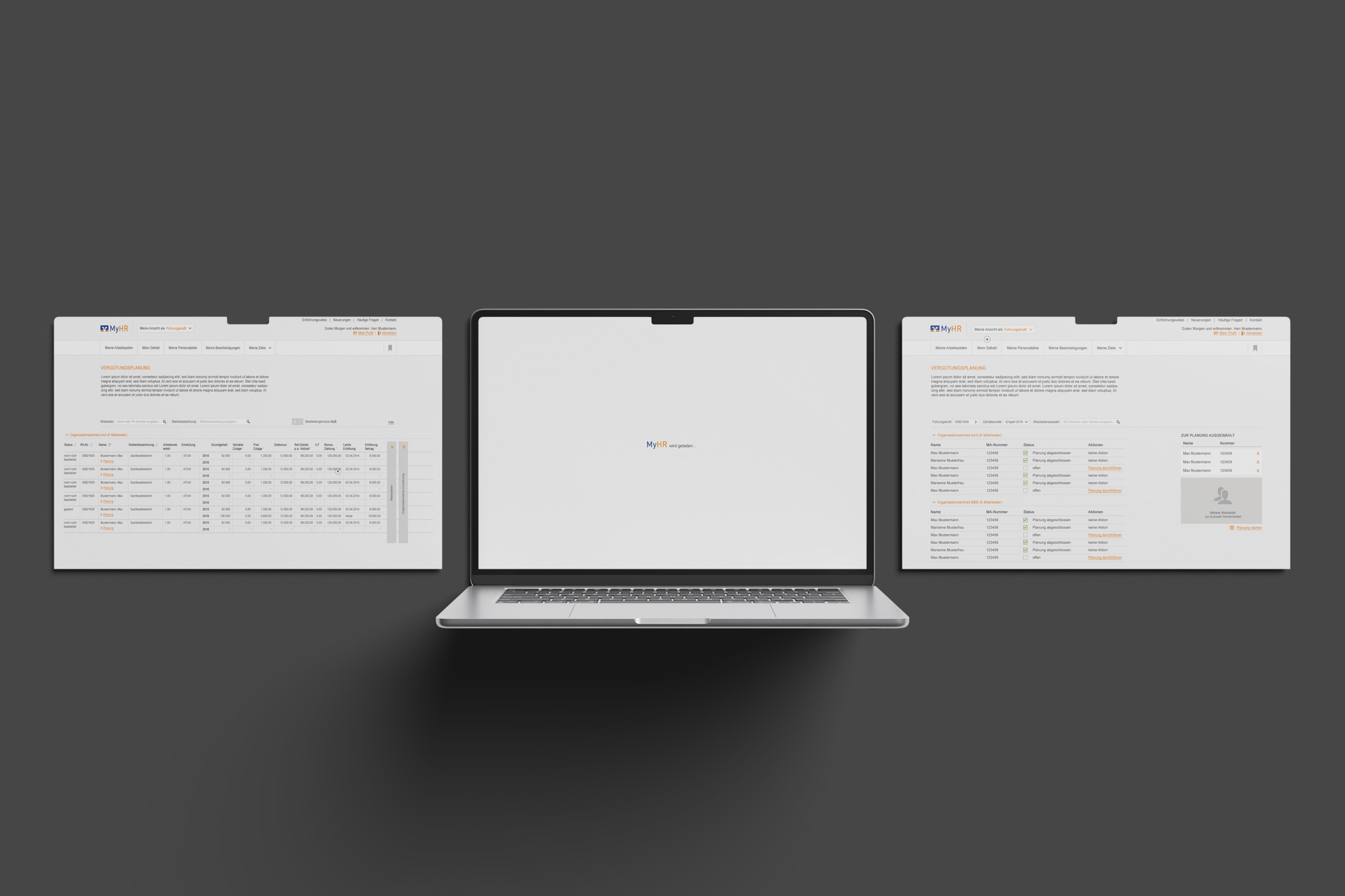 DZ Bank MyHR — der klickbare Prototyp, Case-Study von digitalbynature