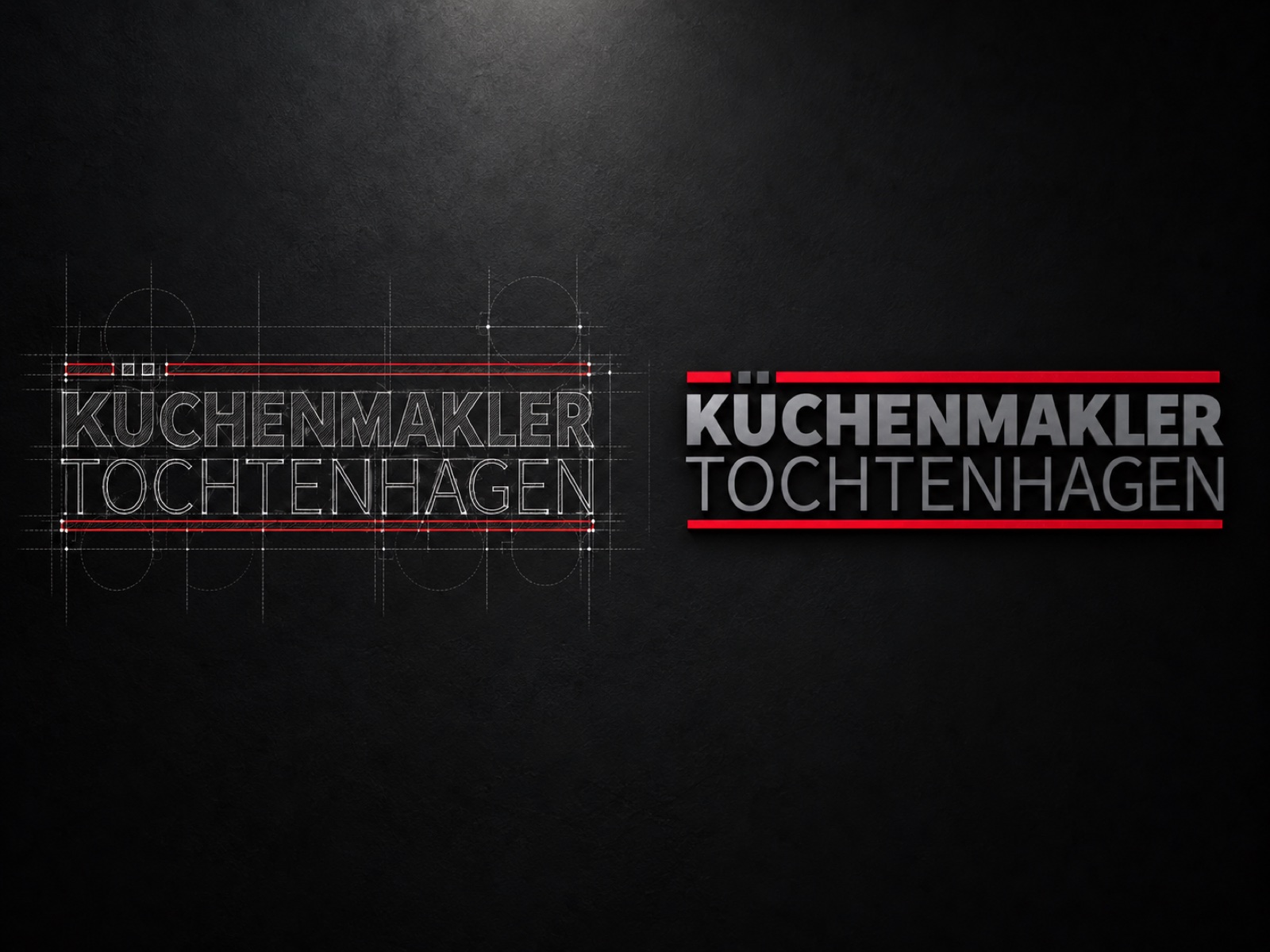 Küchenmakler Tochtenhagen — Markenwelt im Raum, Case-Study von digitalbynature