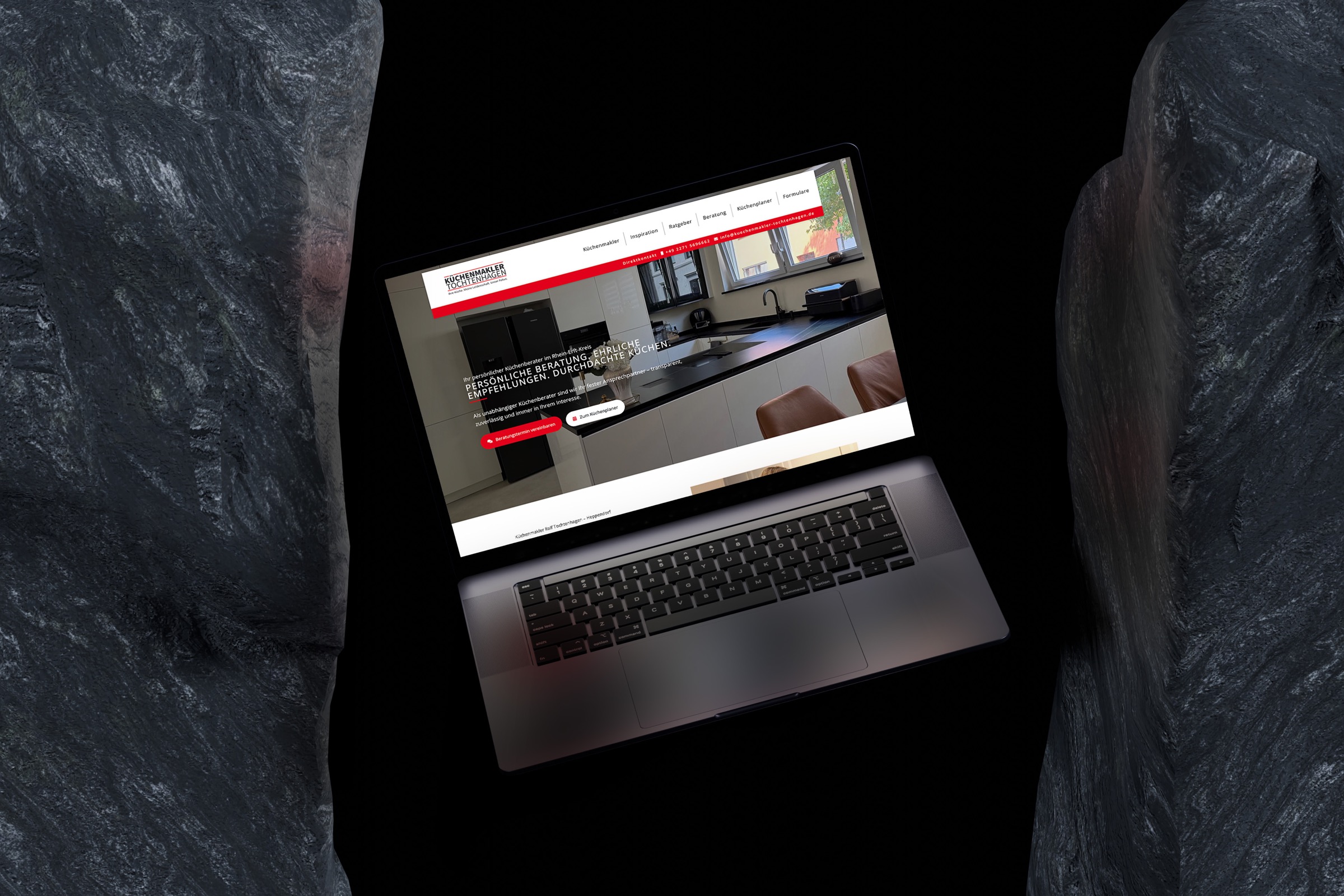 Küchenmakler Tochtenhagen — Website auf lokale Auffindbarkeit ausgerichtet