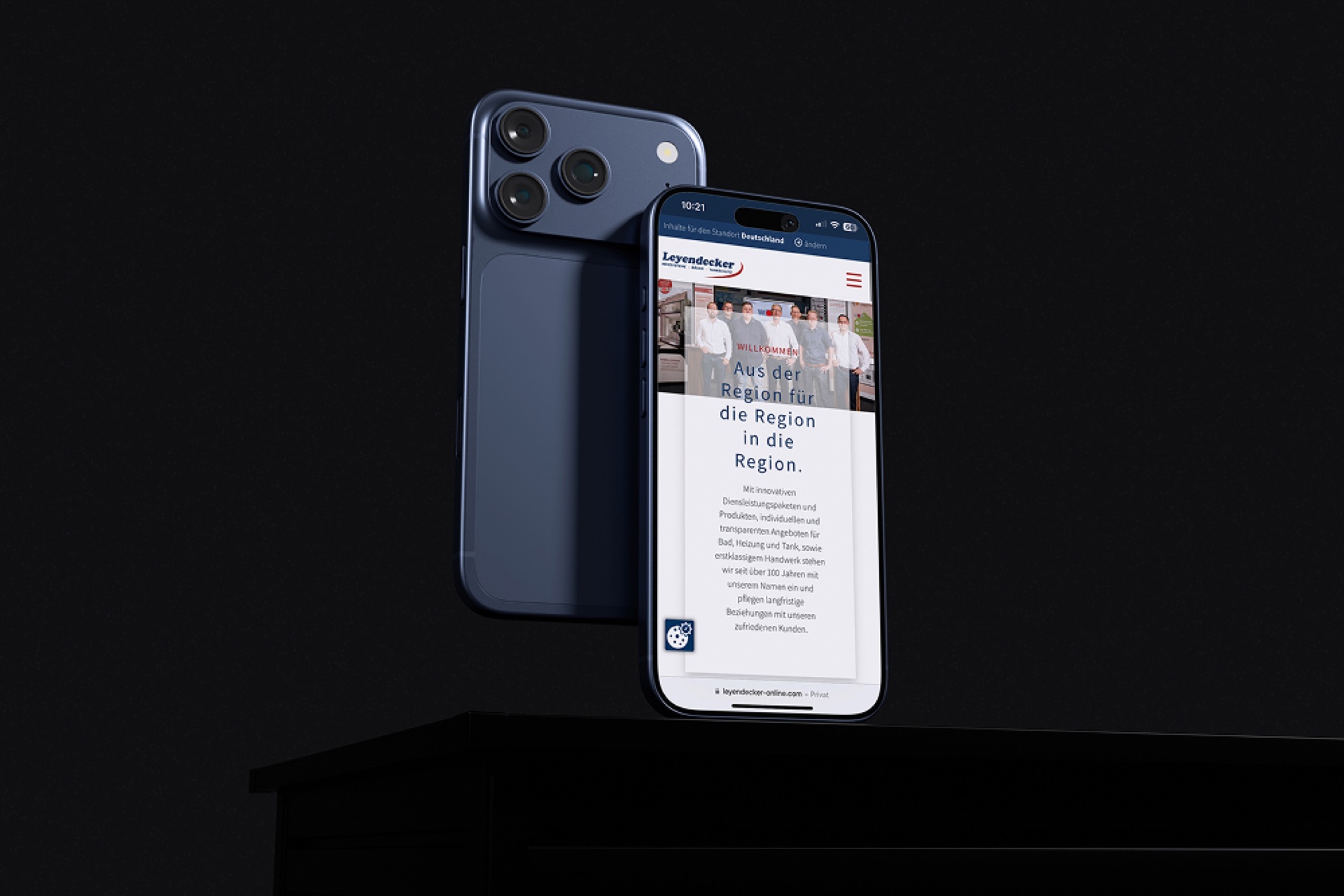 Leyendecker — Markenauftritt, Case-Study von digitalbynature