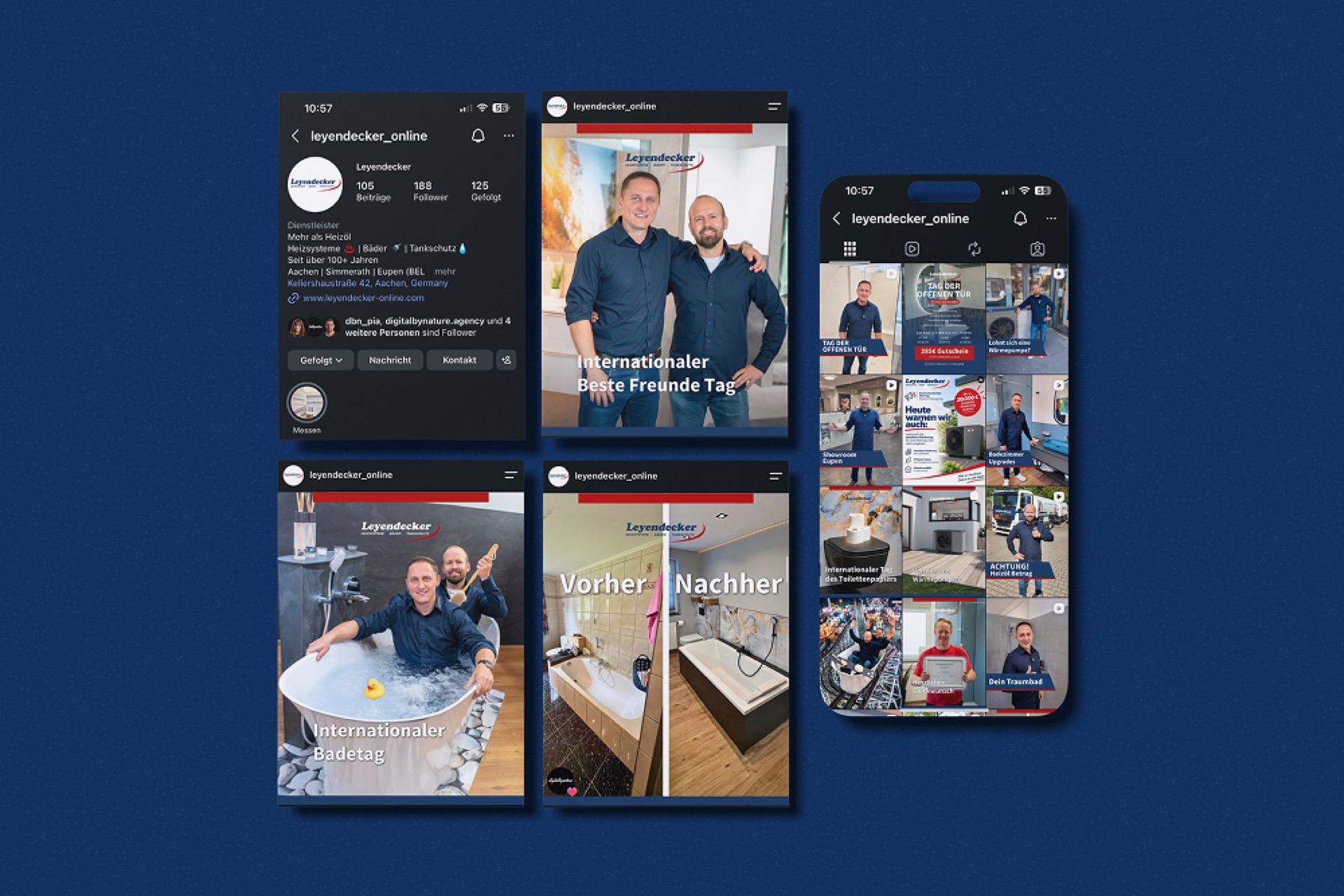 Leyendecker — Social Media, Case-Study von digitalbynature