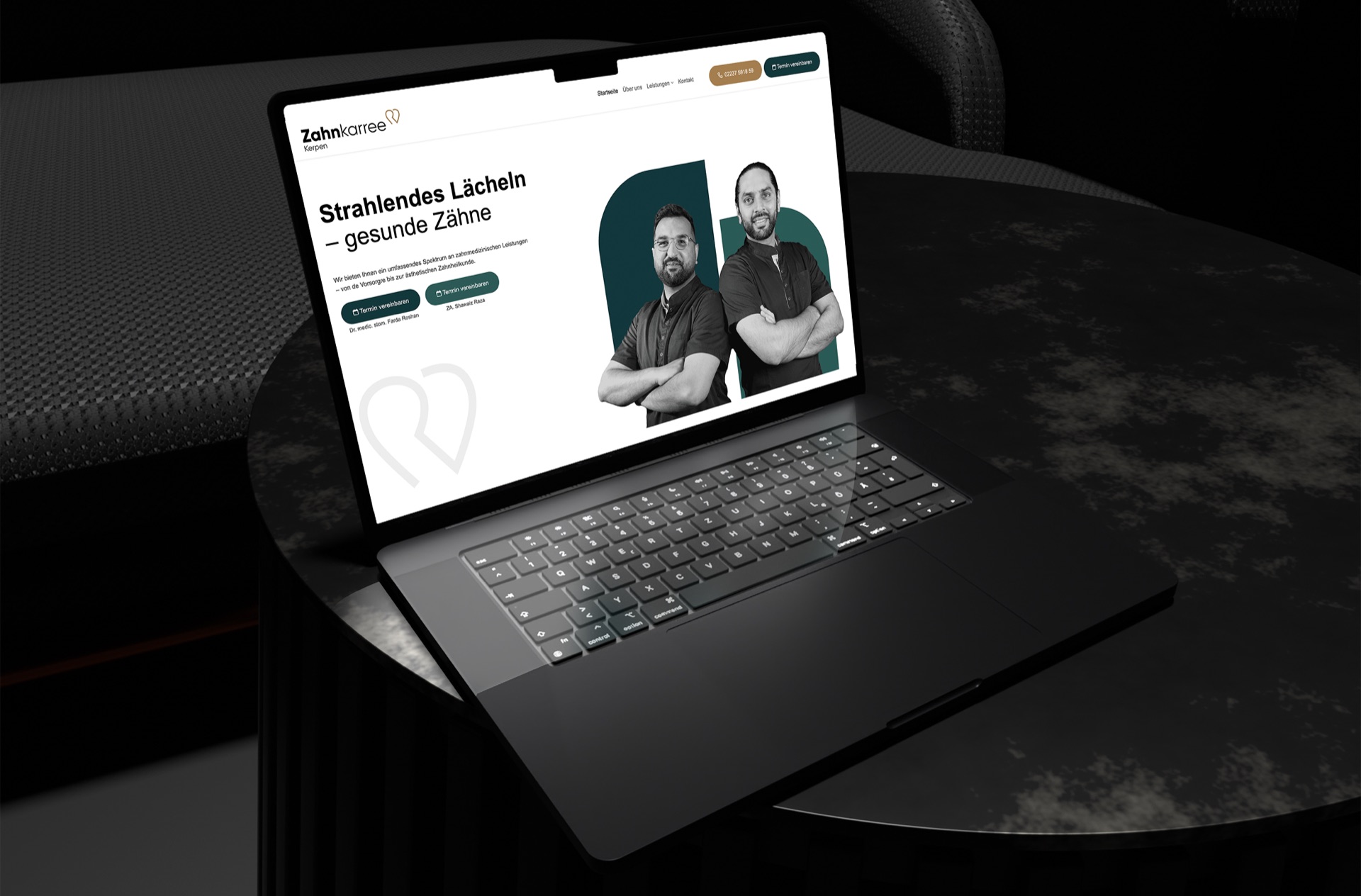 Zahnkarree Kerpen — Website, Case-Study von digitalbynature