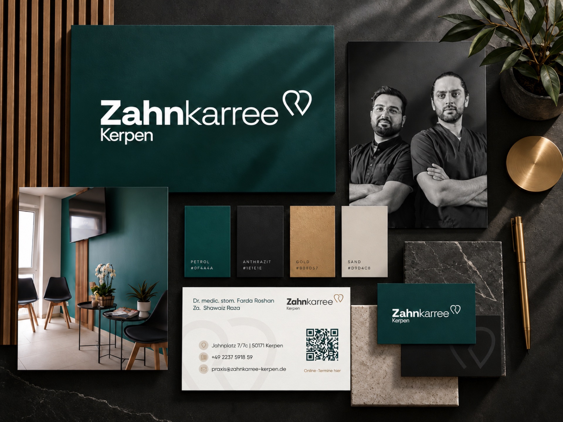 Zahnkarree Kerpen — Printmedien, Case-Study von digitalbynature
